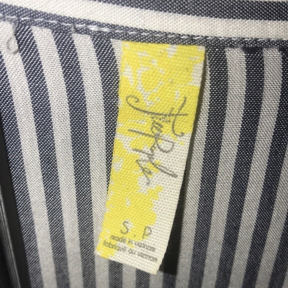 Free People Striped Button Down Shirt SP - Picture 2 of 7